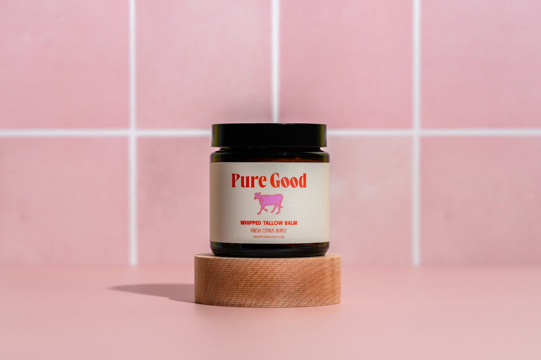 Fresh Citrus Burst Tallow Balm - Hydration and Vitamin C