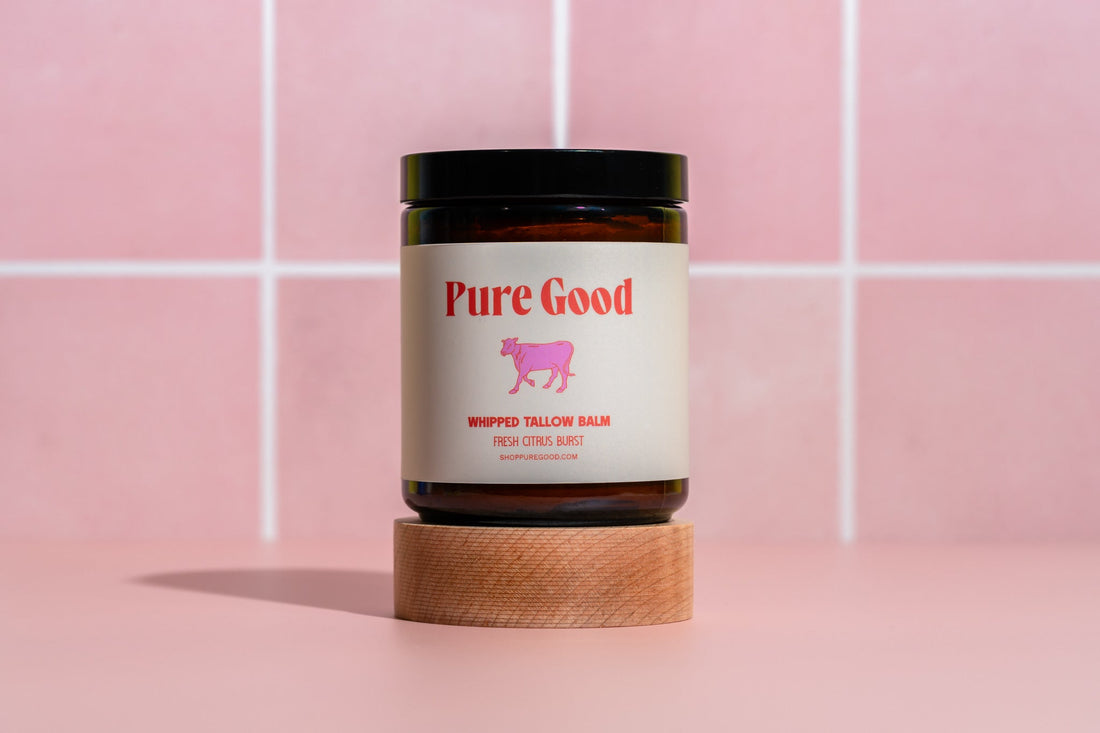 Fresh Citrus Burst Tallow Balm - Hydration and Vitamin C