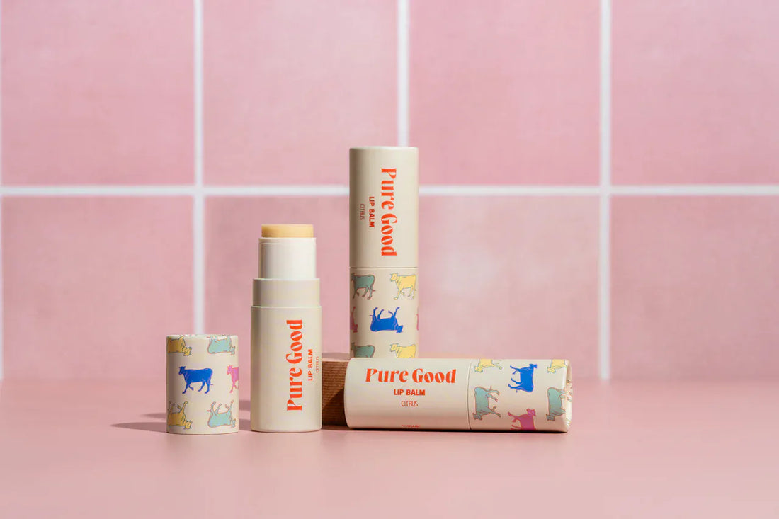 Pure Good LLC Bundle Fresh Citrus Lip Balm - Set of 4