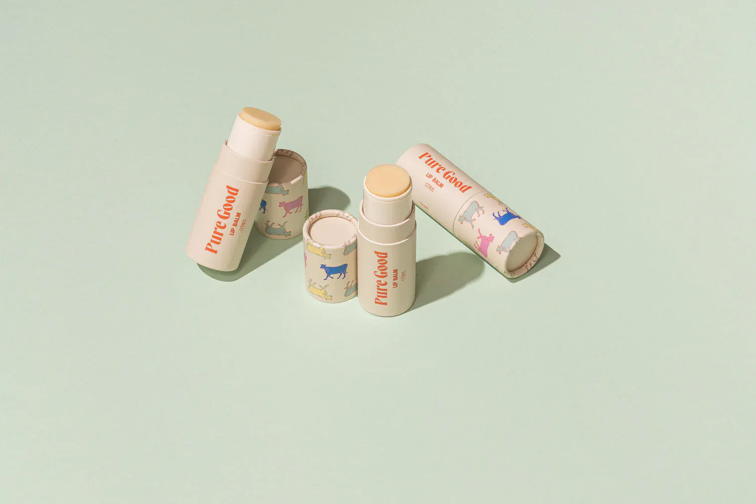 Pure Good LLC Bundle Fresh Citrus Lip Balm - Set of 4