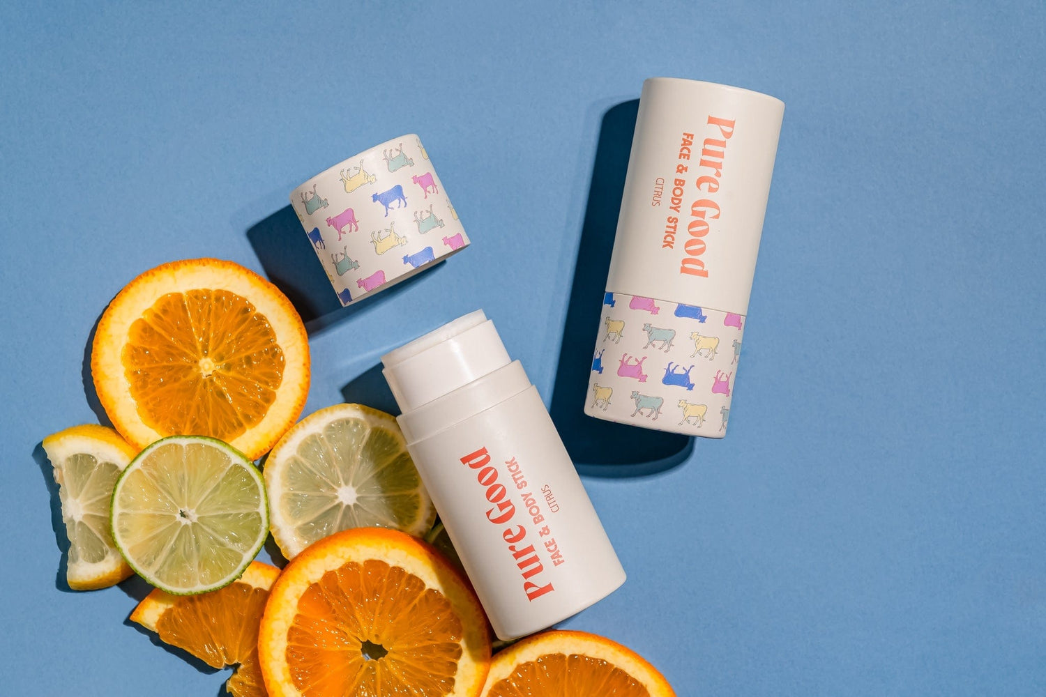 Pure Good LLC Tallow Balm Stick Face &amp; Body Tallow Stick - Hydration and vitamin C for your skin.