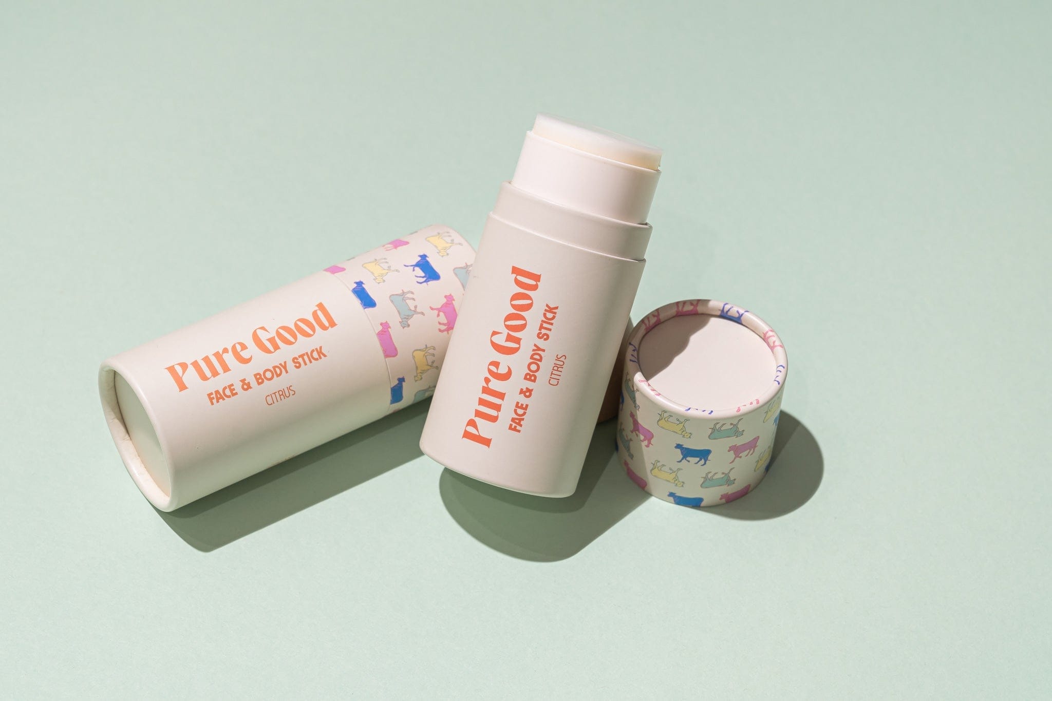 Pure Good LLC Tallow Balm Stick Face &amp; Body Tallow Stick - Hydration and vitamin C for your skin.
