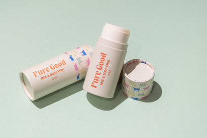 Pure Good LLC Tallow Balm Stick Face &amp; Body Tallow Stick - Hydration and vitamin C for your skin.