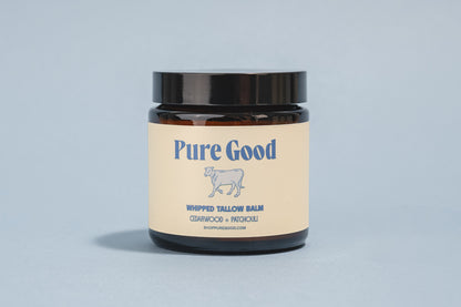 Cedarwood + Patchouli Tallow Balm - Firming &amp; Balancing