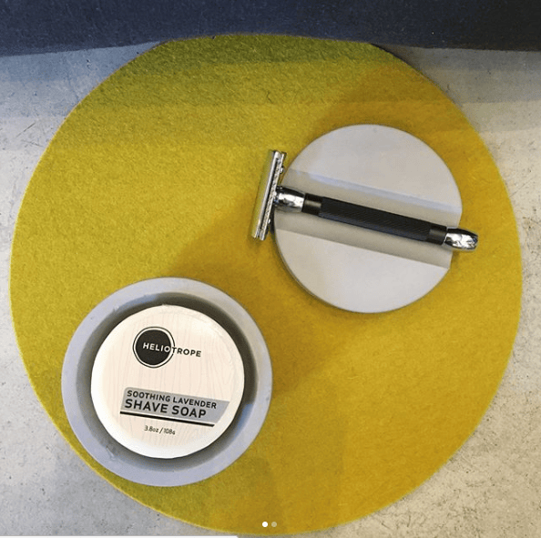Heliotrope SF Shaving Lavender Soothing Shave Soap