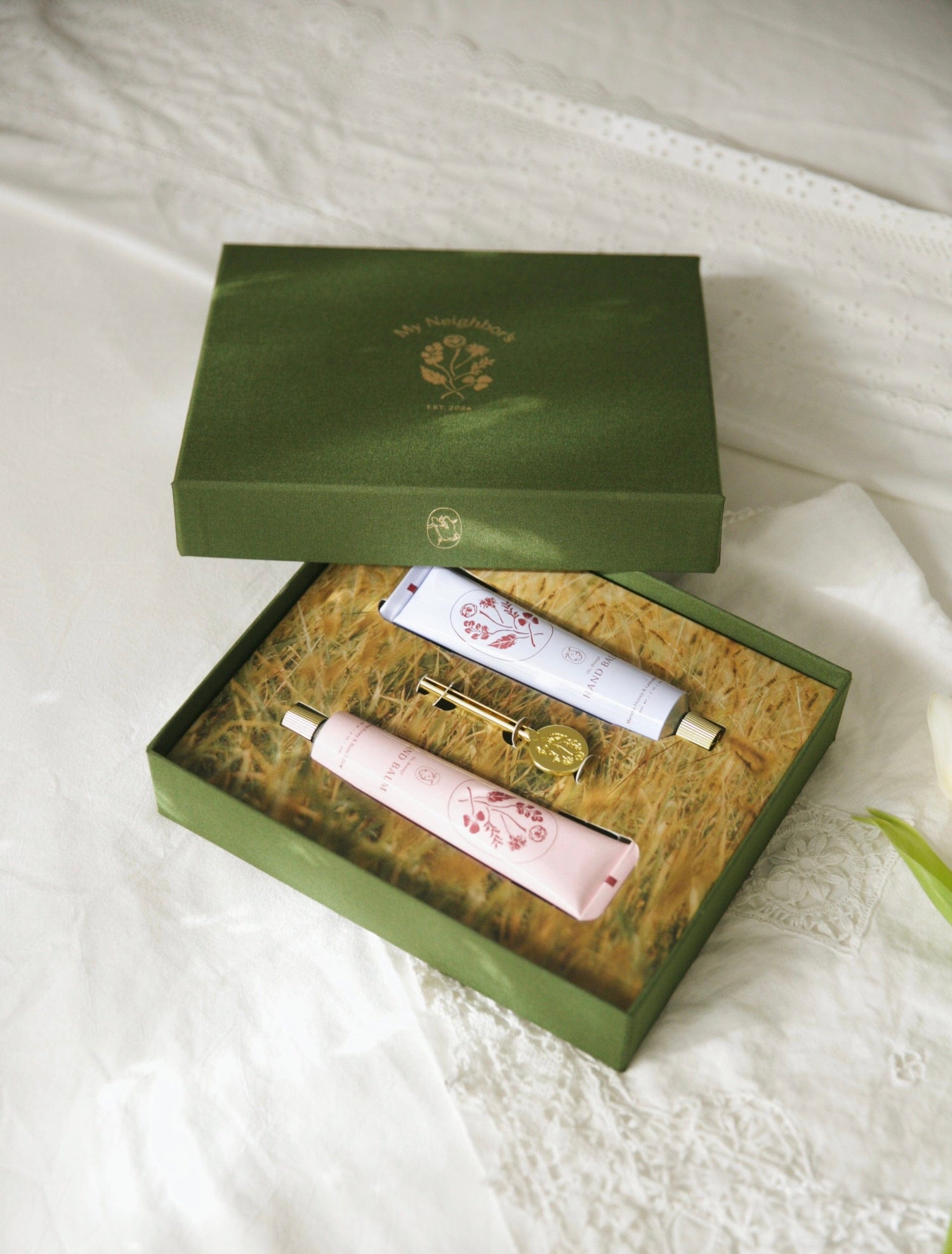 My Neighbor’s Hand Balm Lavender &amp; Rose The Hand Balm Spring Box