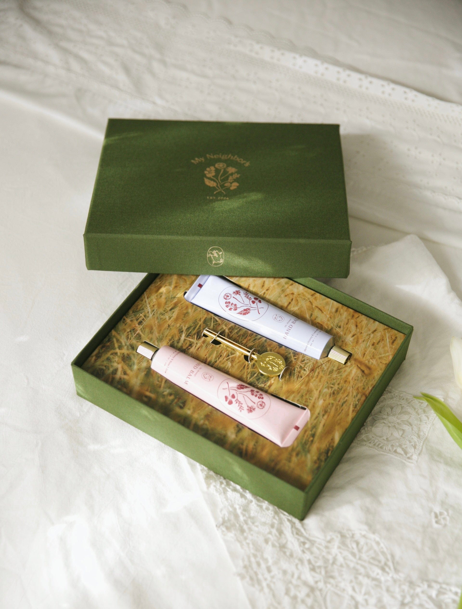 My Neighbor’s Hand Balm Lavender &amp; Rose The Hand Balm Spring Box