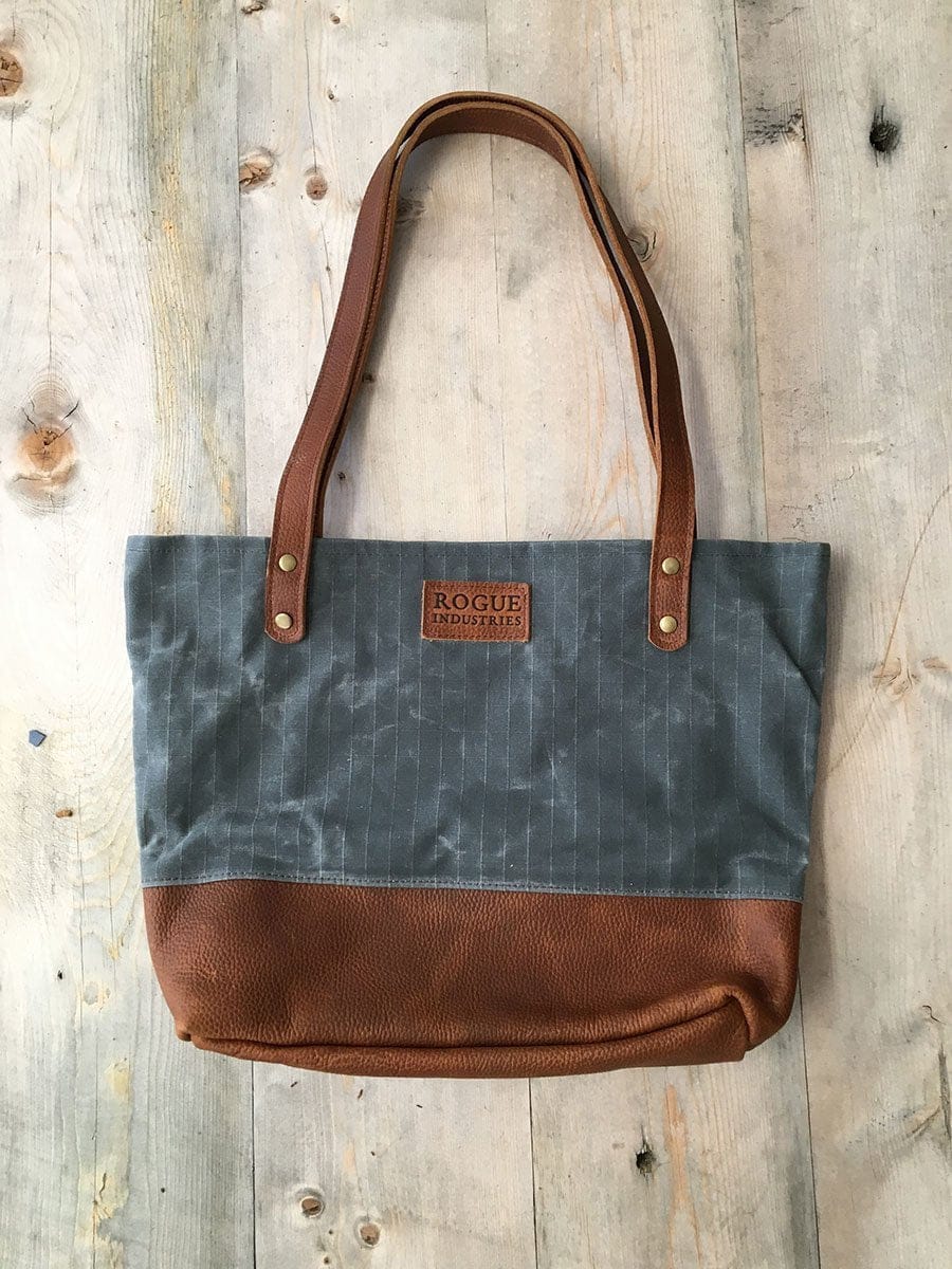 Rogue Industries Tote Bag Gray Saco River Tote Bag