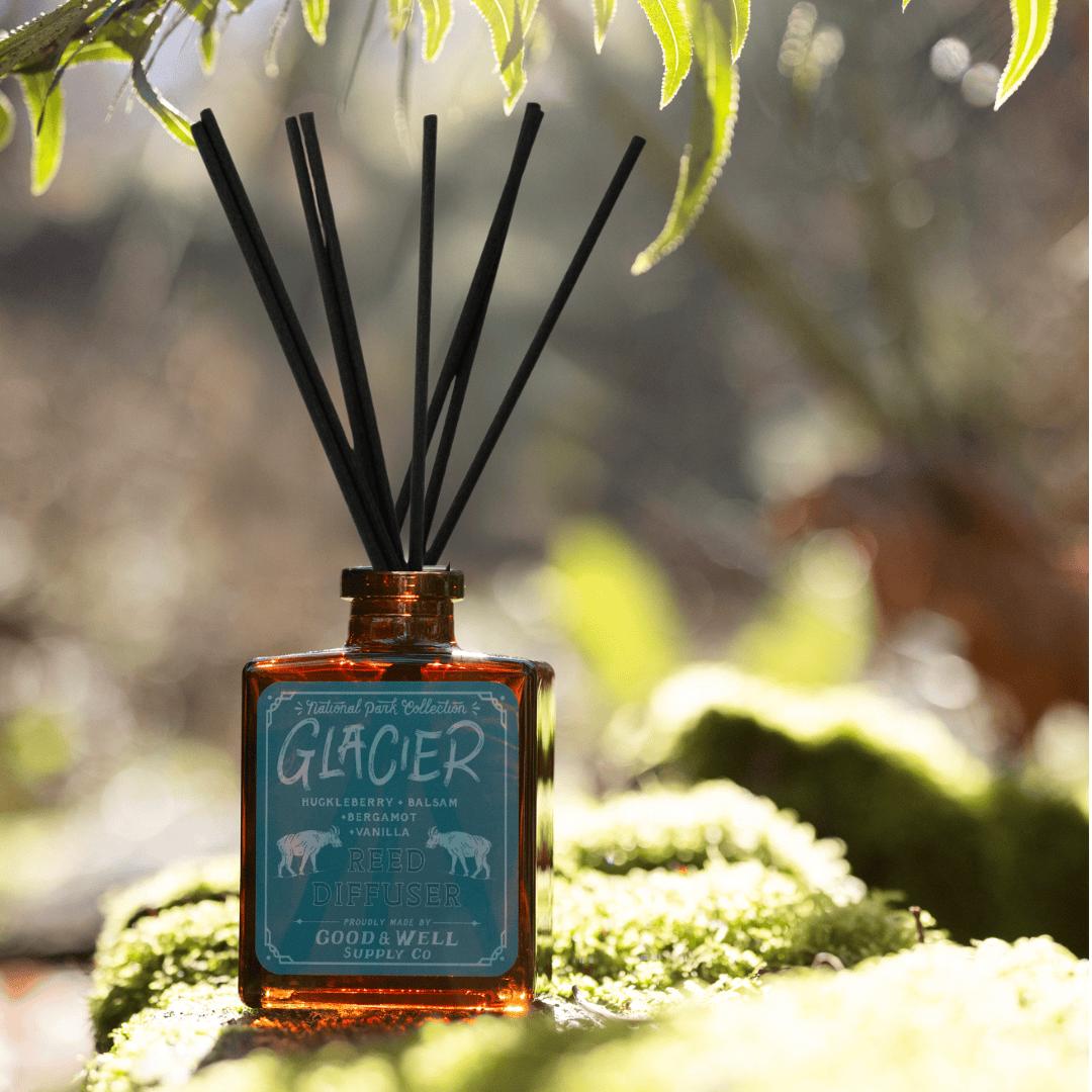 Good &amp; Well Supply Co. Glacier National Park Reed Diffuser