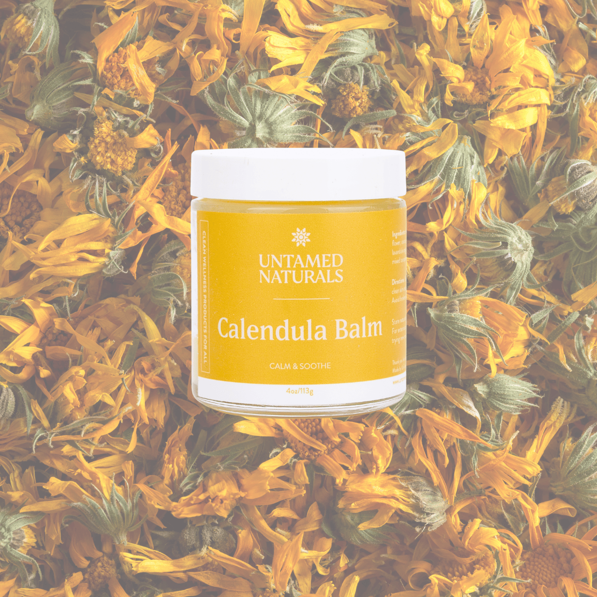 UnTamed Naturals All Products Calendula Balm
