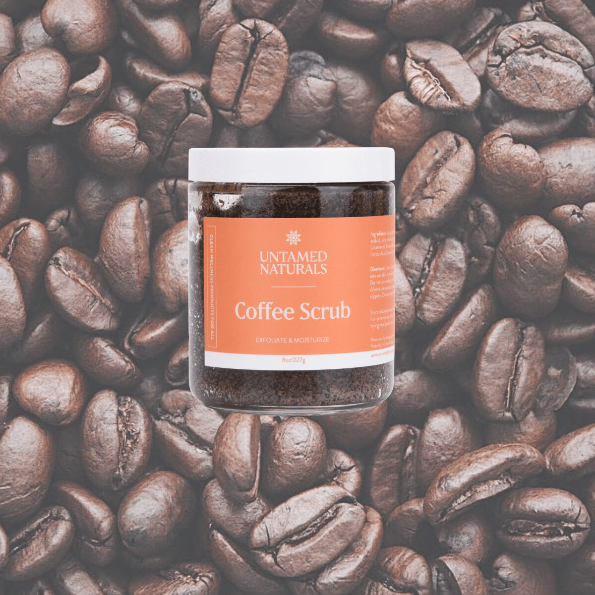 UnTamed Naturals All Products 8oz Coffee Body Scrub