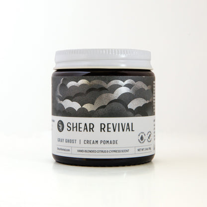 SHEAR REVIVAL Pomade 3.4oz Gray Ghost Cream Pomade