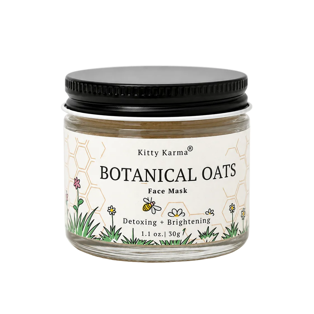 Botanical Oats Detoxing Clay Face Mask Blend