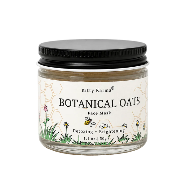 Botanical Oats Detoxing Clay Face Mask Blend