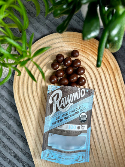 Oat Milk Chocolate Covered Macadamia Nuts
