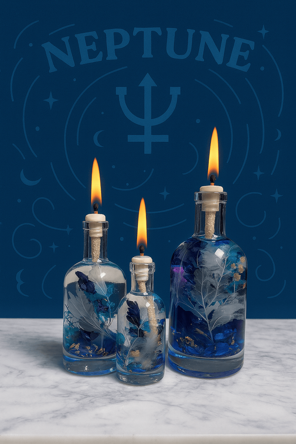 Neptune - Oil Candle