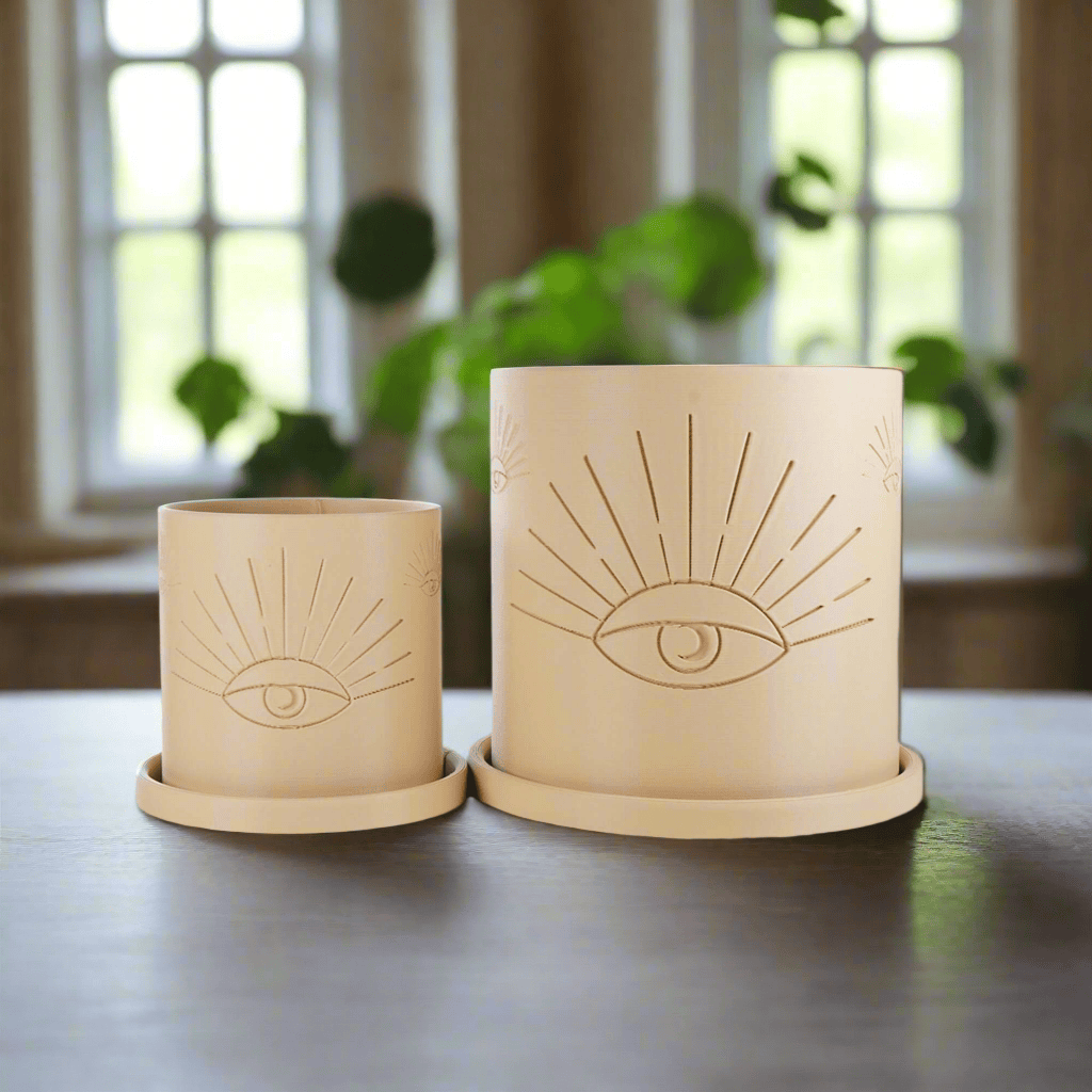 Rosebud HomeGoods Pots &amp; Planters All-Seeing Eye Planter