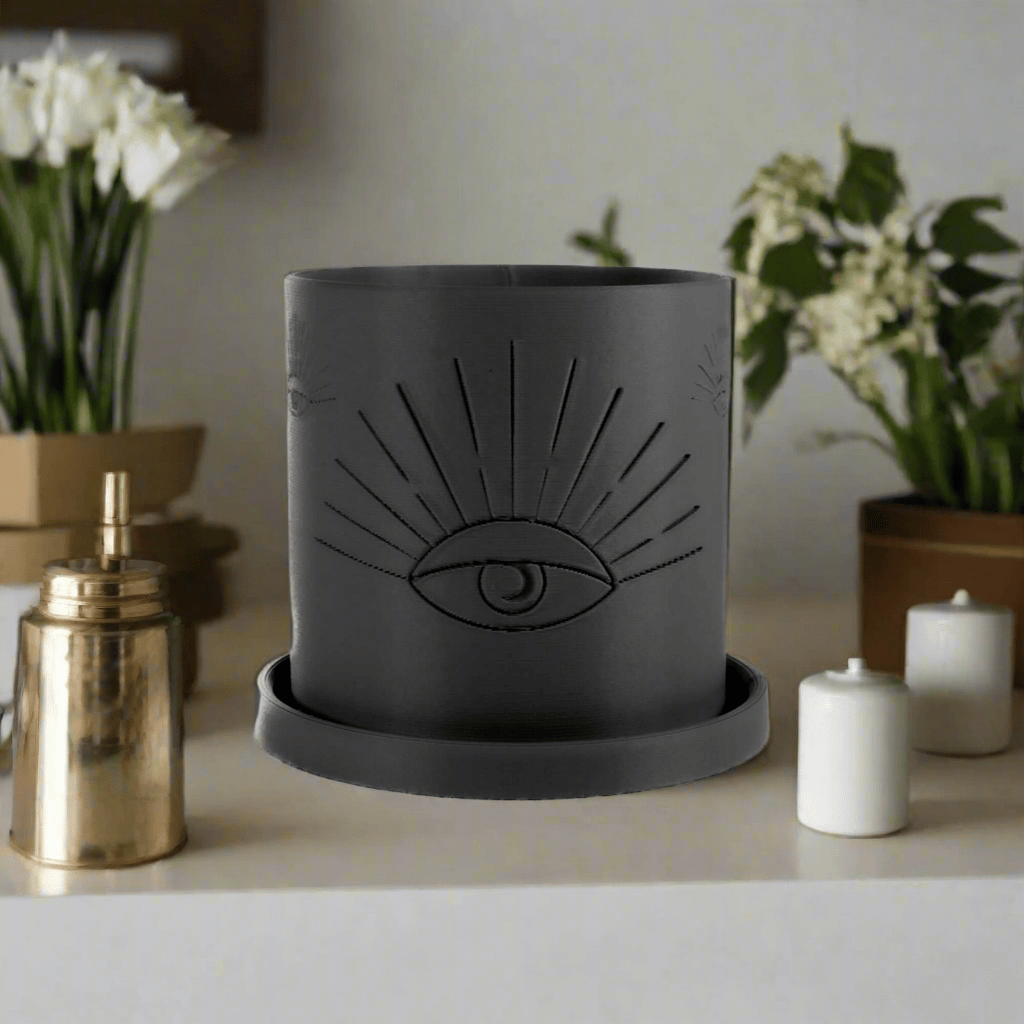 Rosebud HomeGoods Pots &amp; Planters All-Seeing Eye Planter