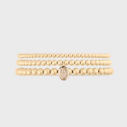 Blessed Mary Juno Bracelet Triple Stack