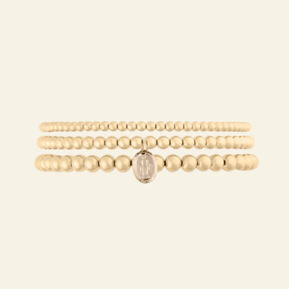 Blessed Mary Juno Bracelet Triple Stack