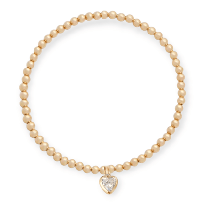 Cuffed by Nano LLC Heart Stone Juno Bracelet