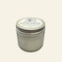 Jar of facial cream on a white background