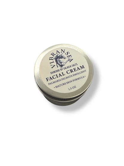 Vibransea Hyaluronic Acid Facial Cream,  Travel Container 1.5oz