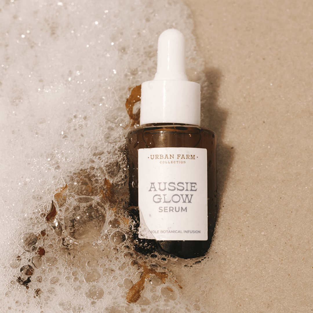 urban farm collection Whole Botanical infusion 1 fl oz Aussie Glow Serum