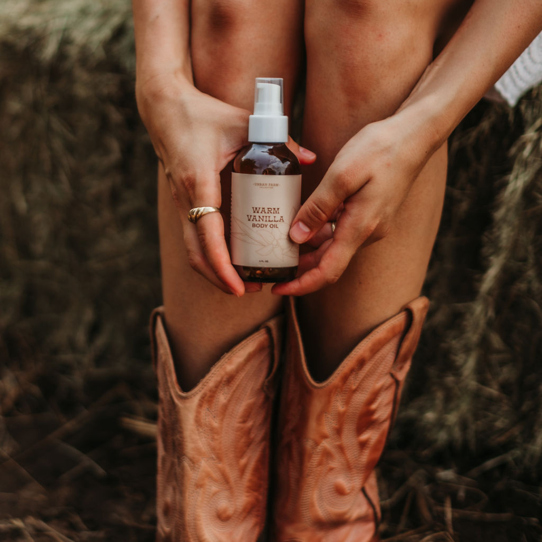 Warm Vanilla Body Oil - My American Goods