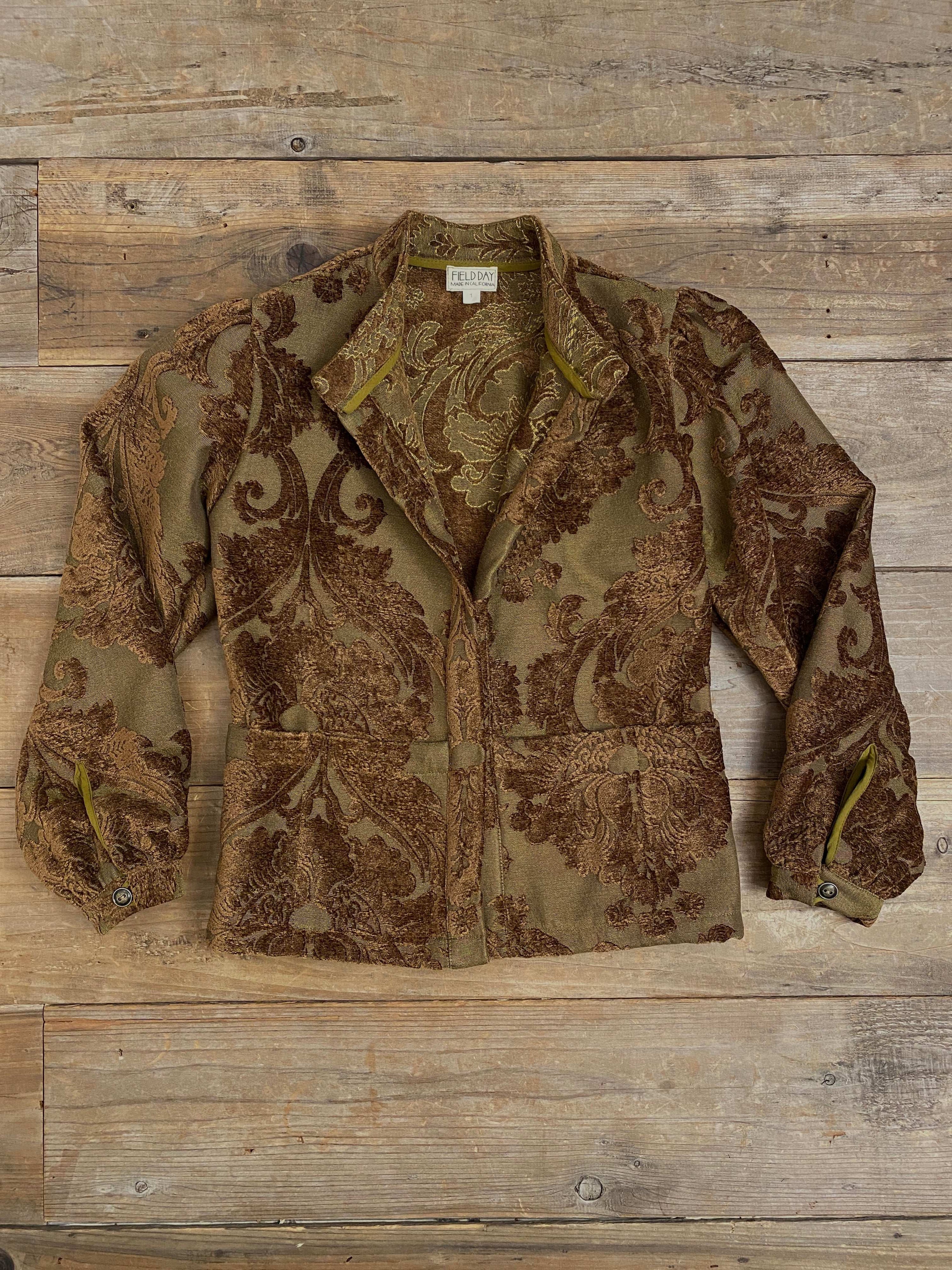Field Day Jacket Jane Jacket in Bronze Jaquard