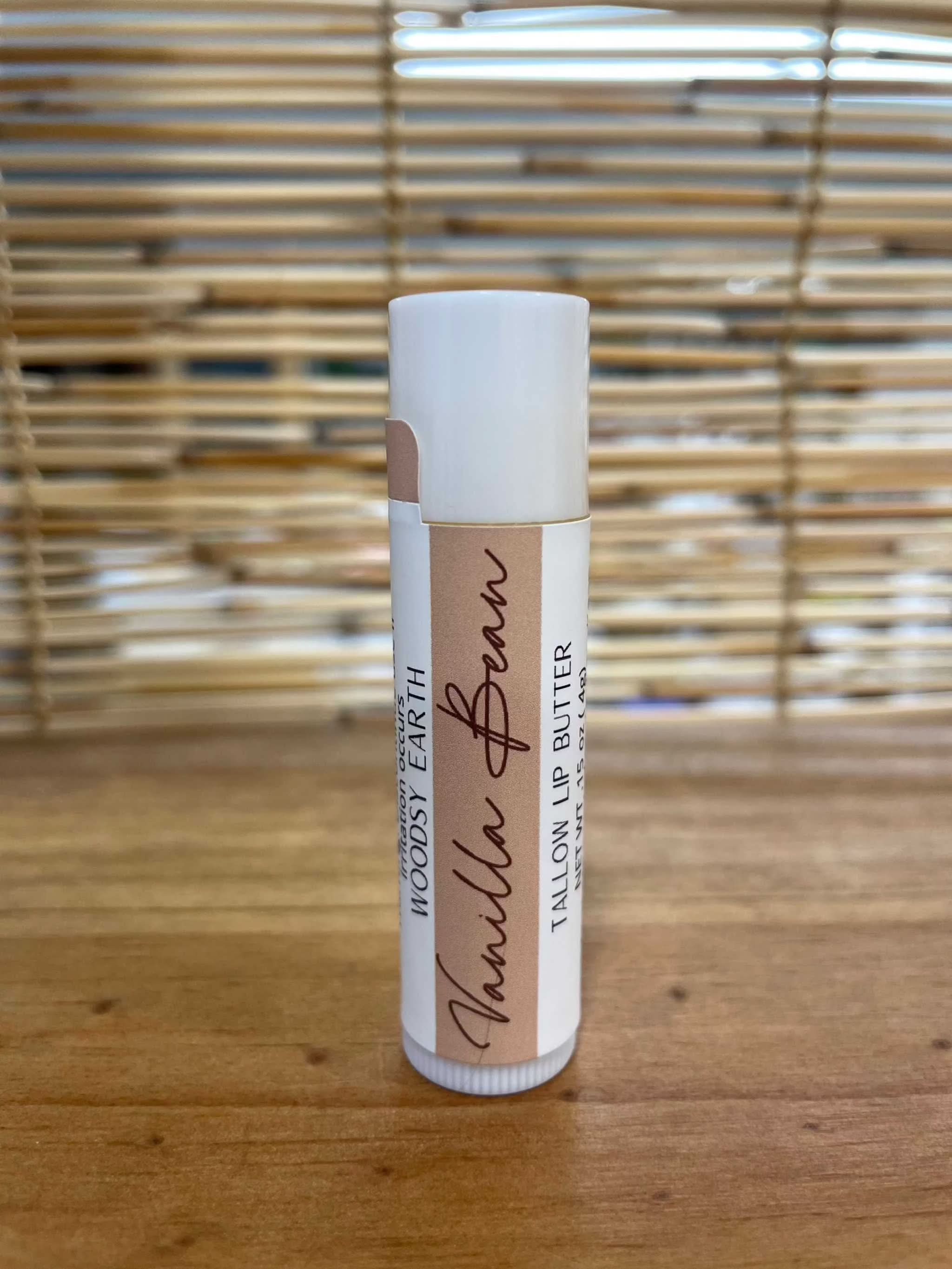 Woodsy Earth Vanilla Tallow Lip Butter