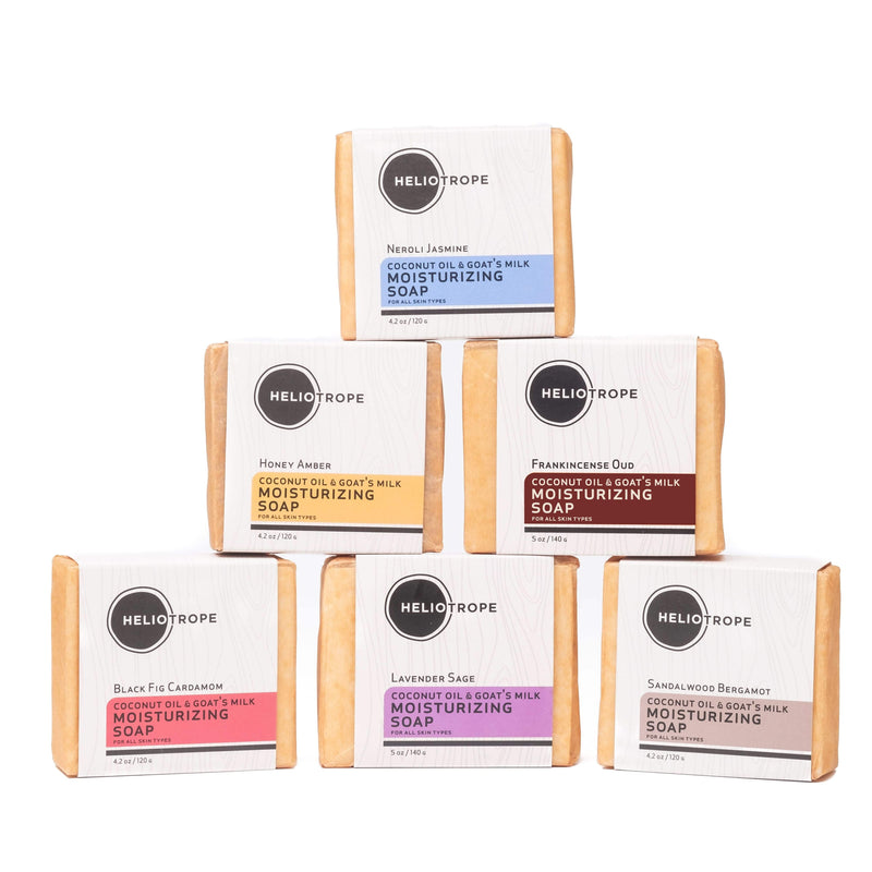 Heliotrope SF Soap Moisturizing Coconut Oil & Goat's Milk Soaps - NEW SCENT!