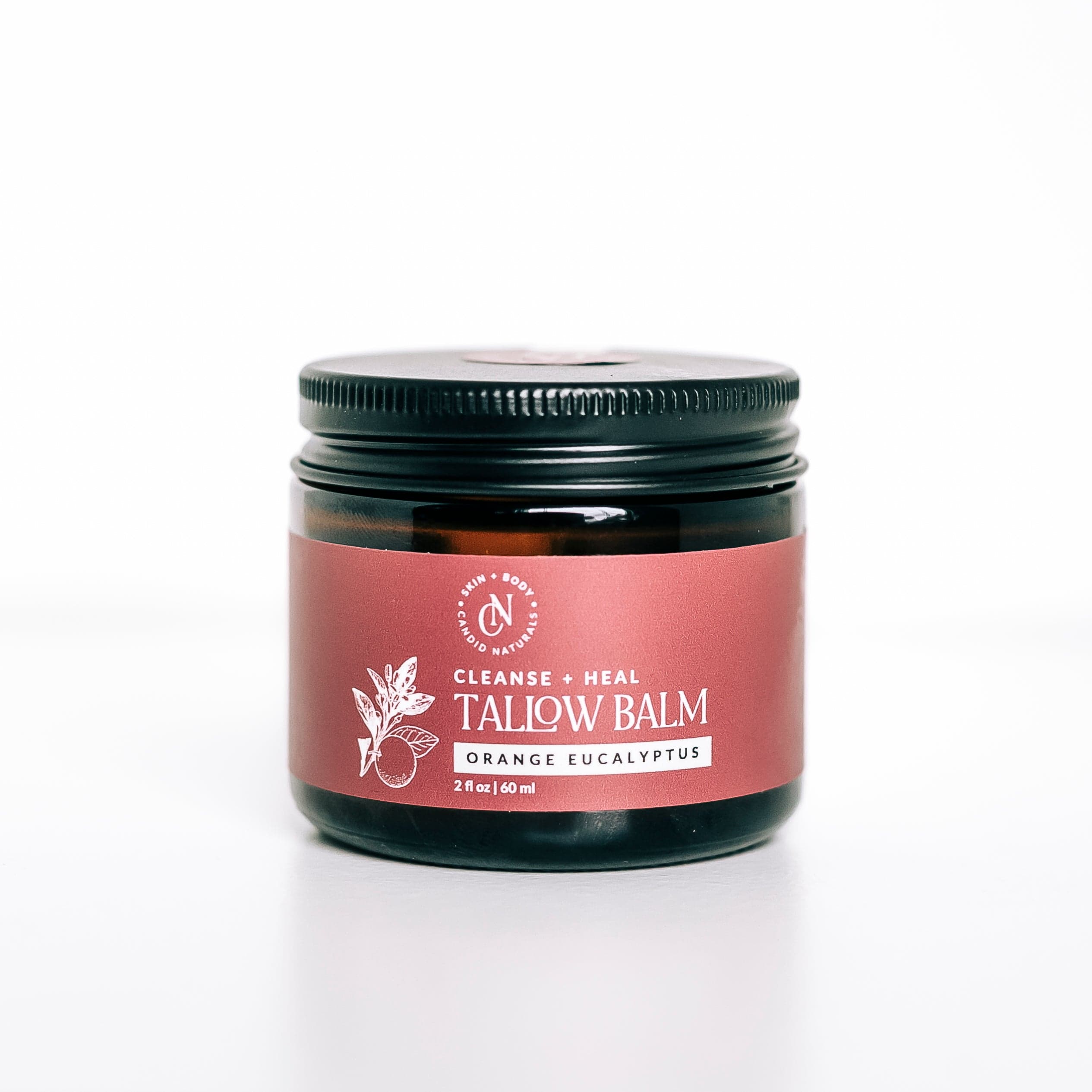 Candid Naturals Skin Care Set 2oz Herbal-Infused Tallow Balm