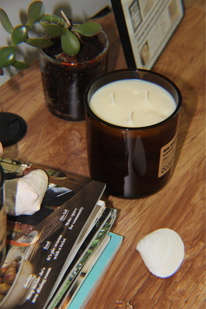 Oddly Brewed Soy candle Jumbo 24oz Pumpkin Spice Soy Candle