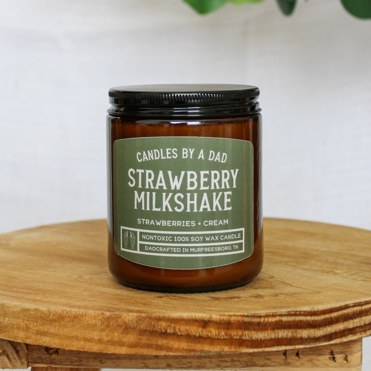 Strawberry Milkshake 7 oz Candle