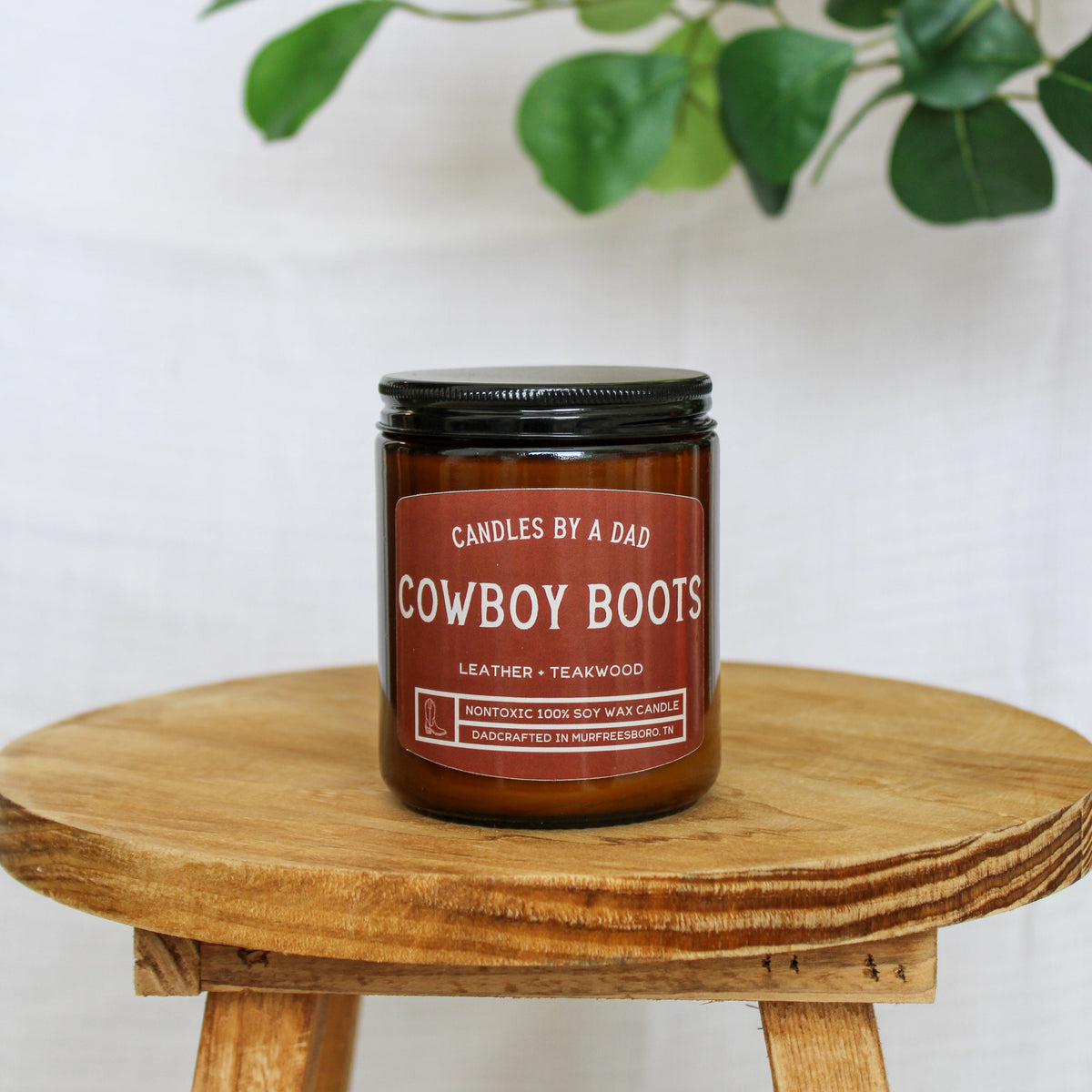 Cowboy Boots 7 oz Candle