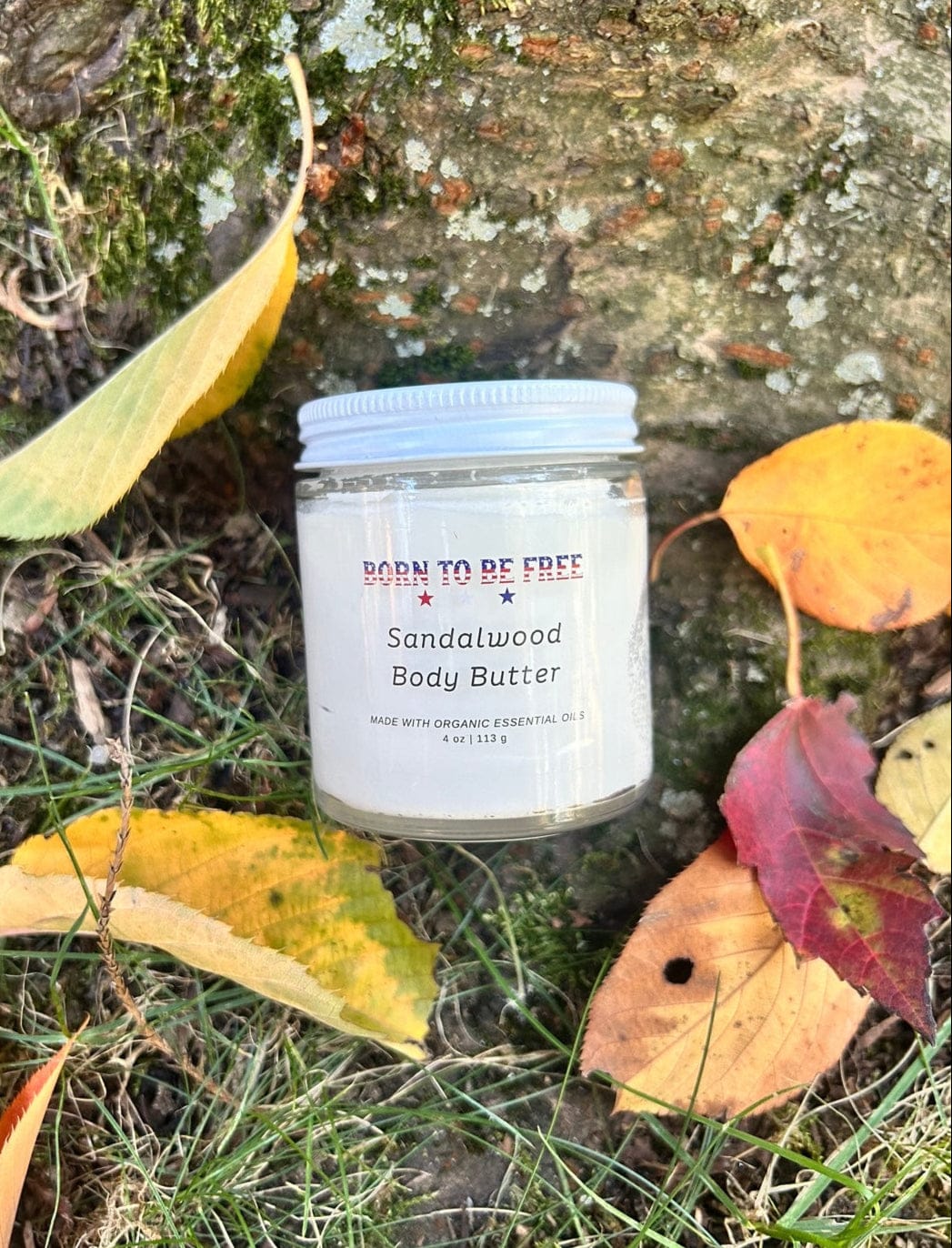 Born To Be Free Moisturizer Sandalwood Body Butter