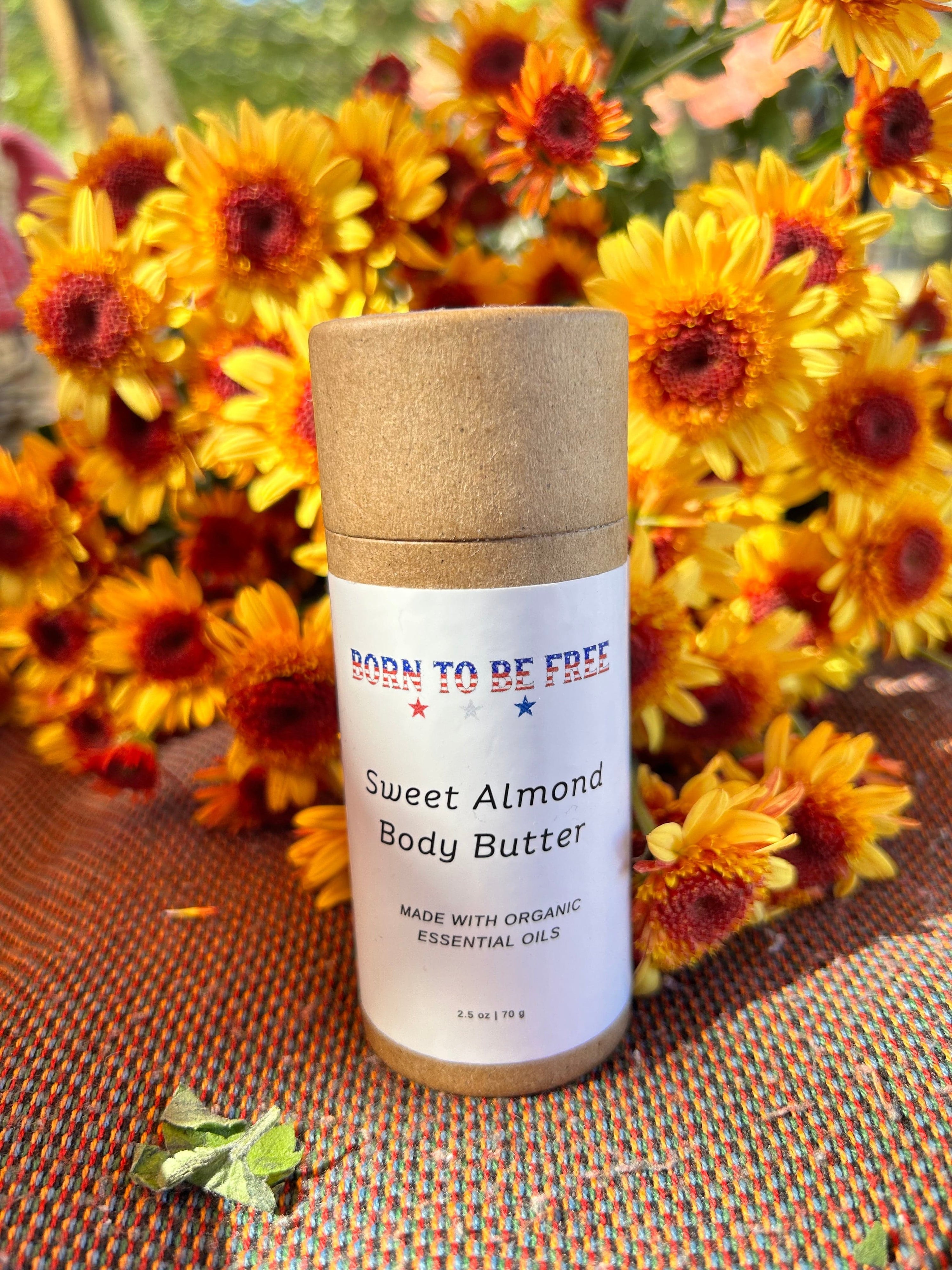 Born To Be Free Moisturizer Sweet Almond Body Butter Stick Sweet Almond Body Butter Stick
