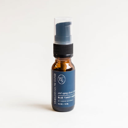 Candid Naturals Face Serum Blue Tansy Breeze / Discovery - 0.5oz Timeless Glow Elixir