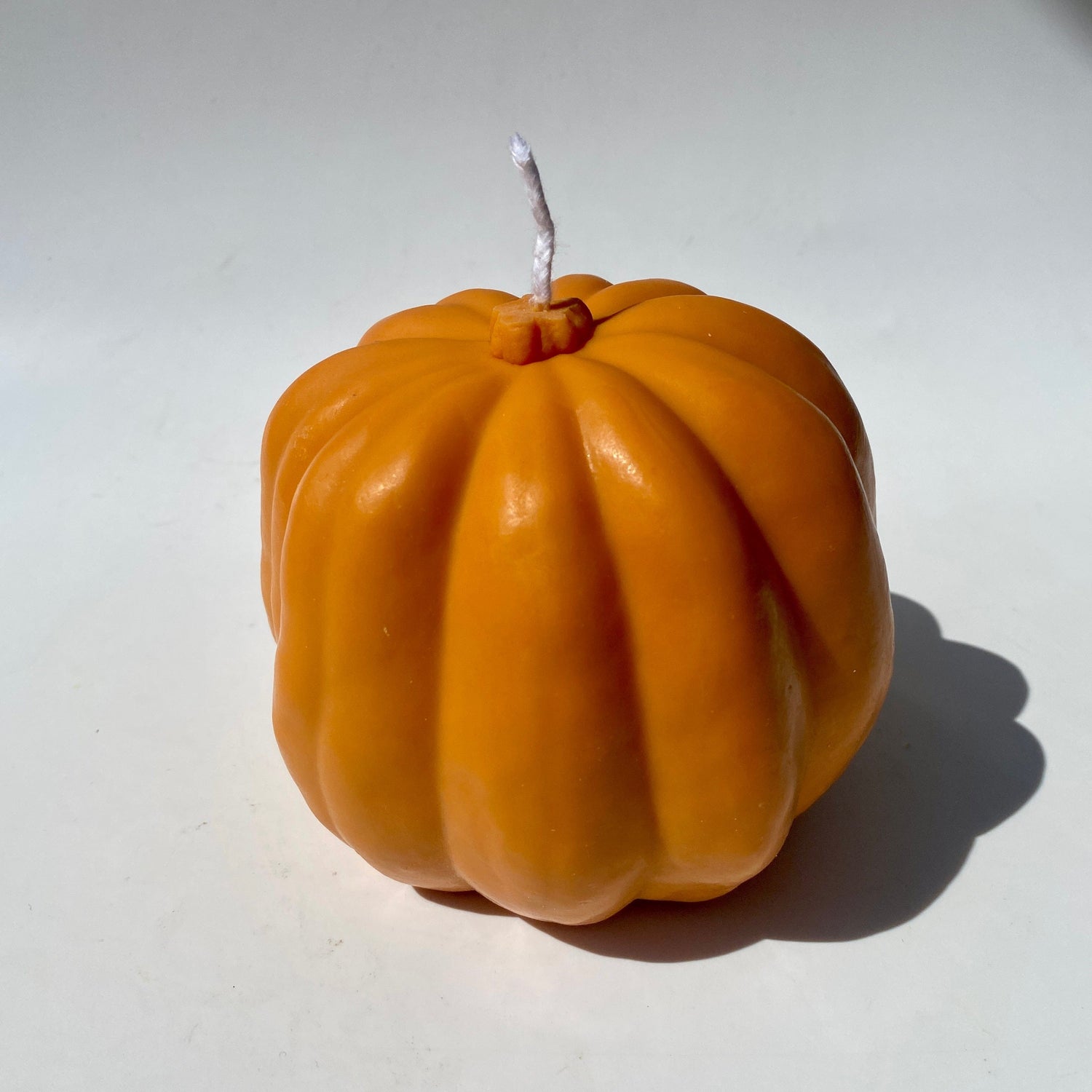 Pumpkin Candle - Orange