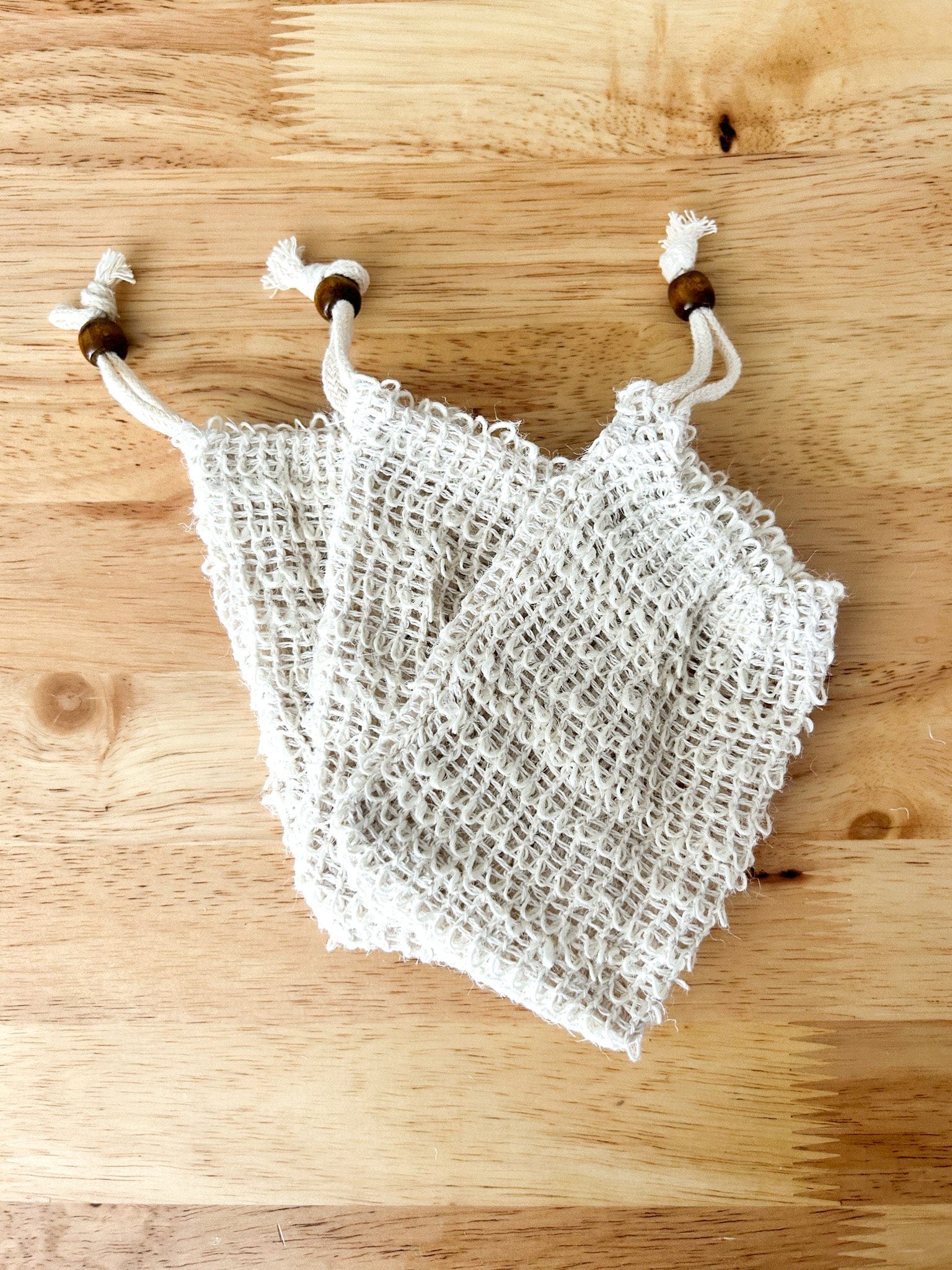 Born To Be Free soap 3 pouches Natural Soap Exfoliating Pouches