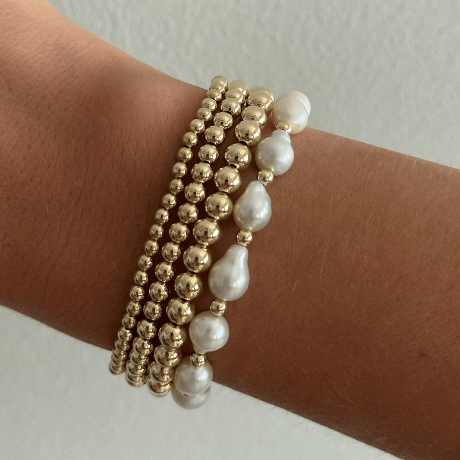 Cuffed by Nano LLC Baroque Juno Bracelet Four Stack