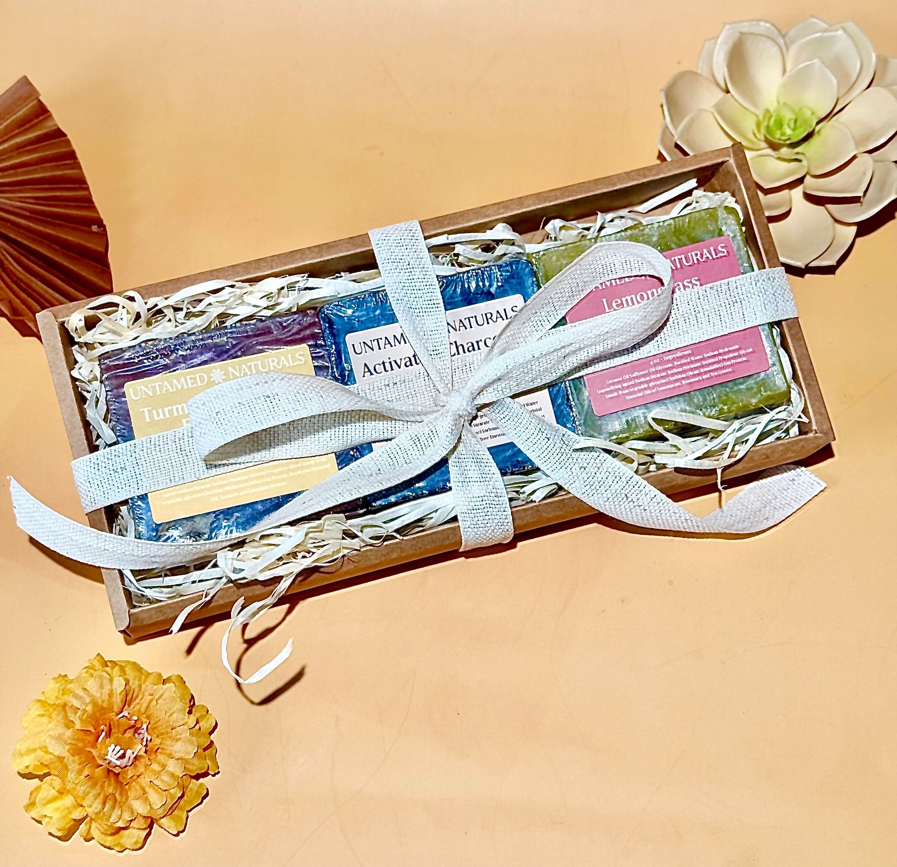 UnTamed Naturals Soap Trio Gift Set