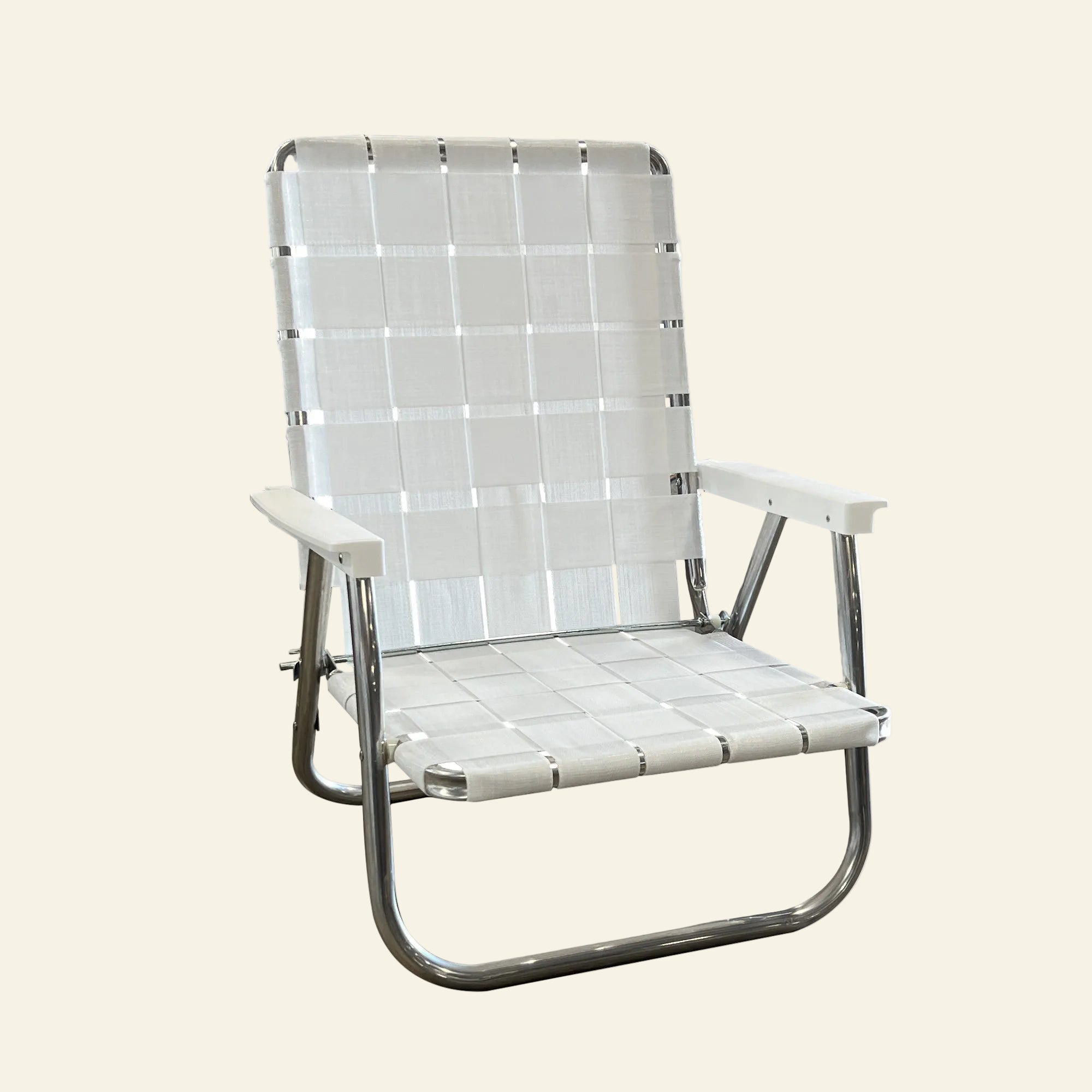 Bright White Beach Chair