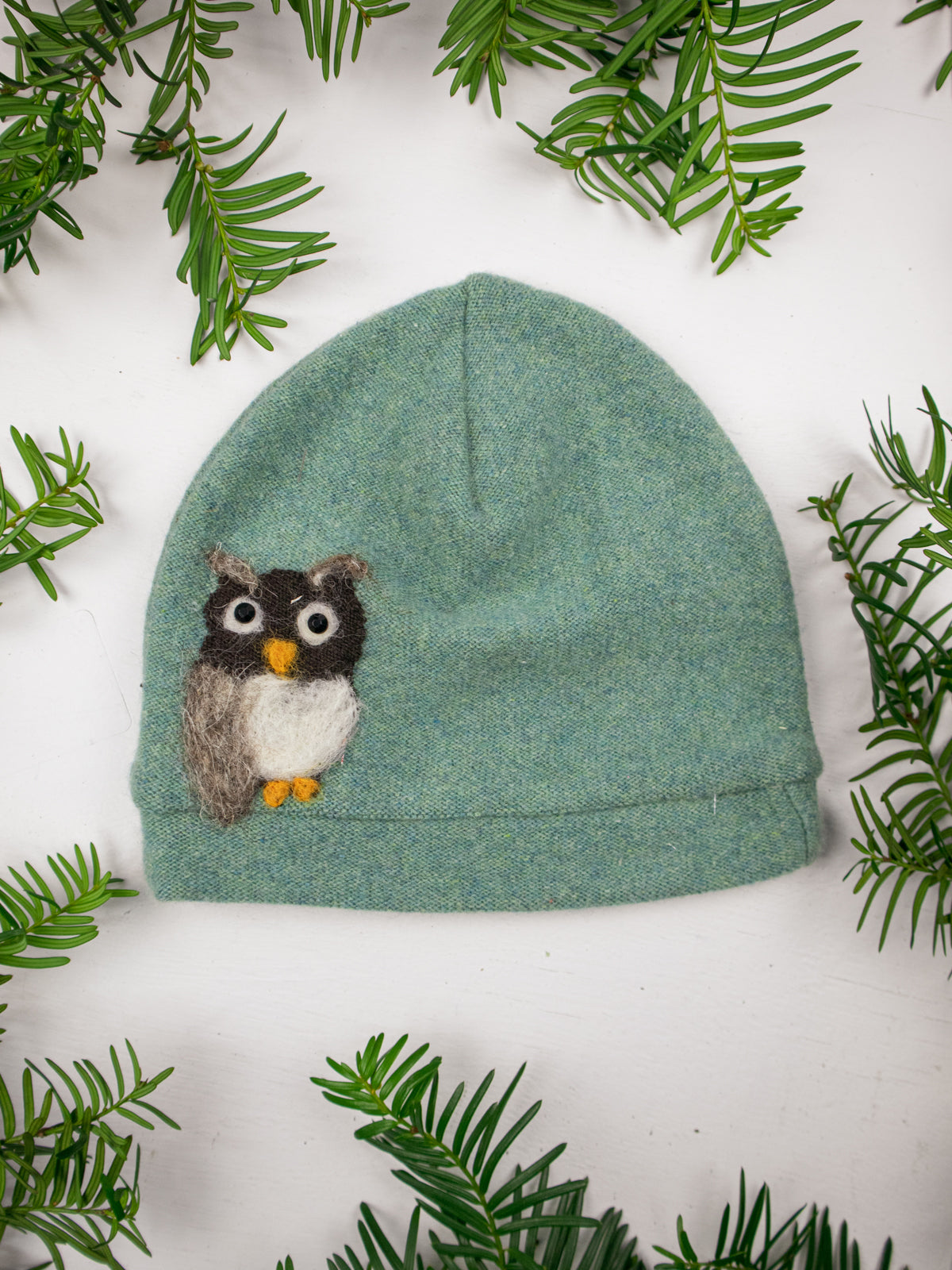 Owl Cashmere Hat - Child - My American Goods