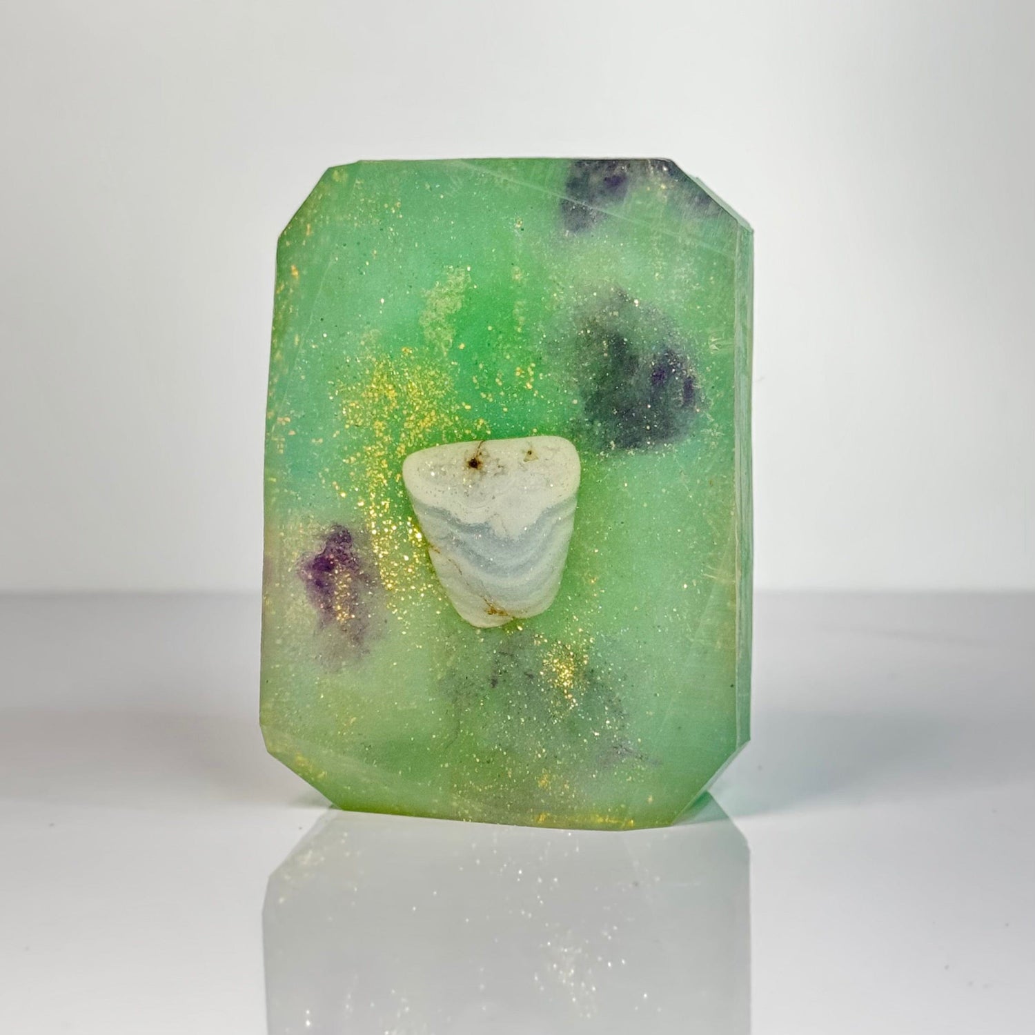 Psyche Honey Bourbon Crystal Soap