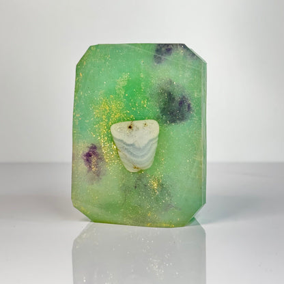 Psyche Honey Bourbon Crystal Soap