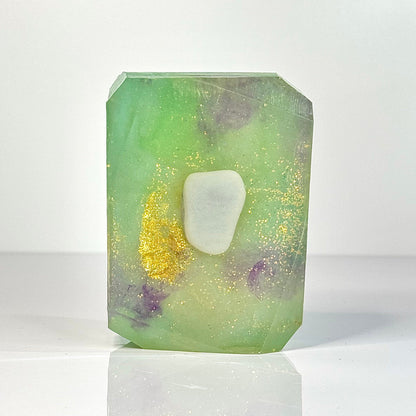 Psyche Honey Bourbon Crystal Soap
