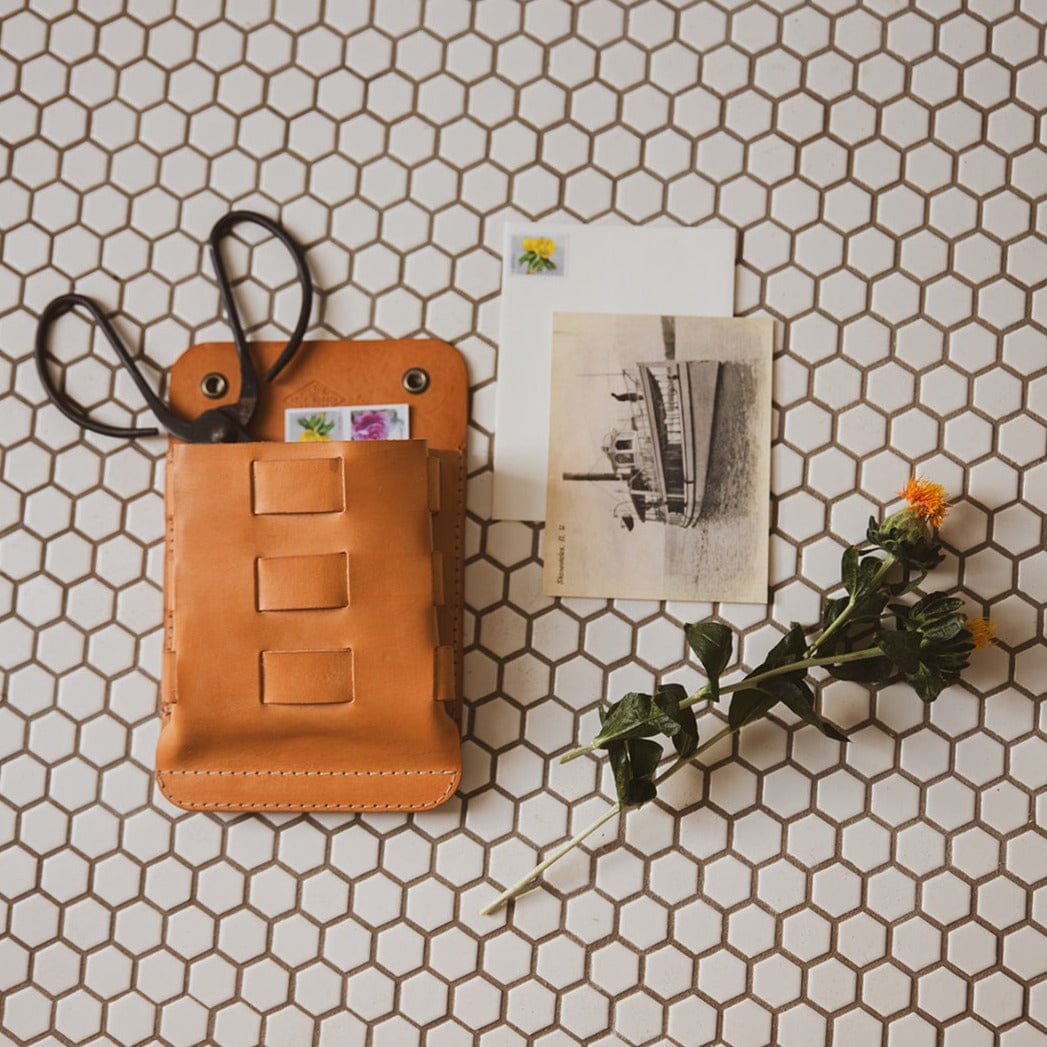 The Local Branch Leather Leather Wall Pocket  - USA Made