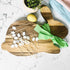 Gia Roma Wooden Easter Decor Bunny Board + Toothpick Set
